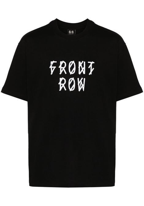 T-shirt Front Row in nero di 44 LABEL GROUP - uomo